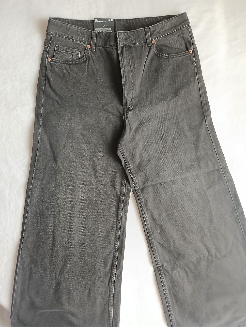 H&M DIVIDED denim Size 14P wide leg jean